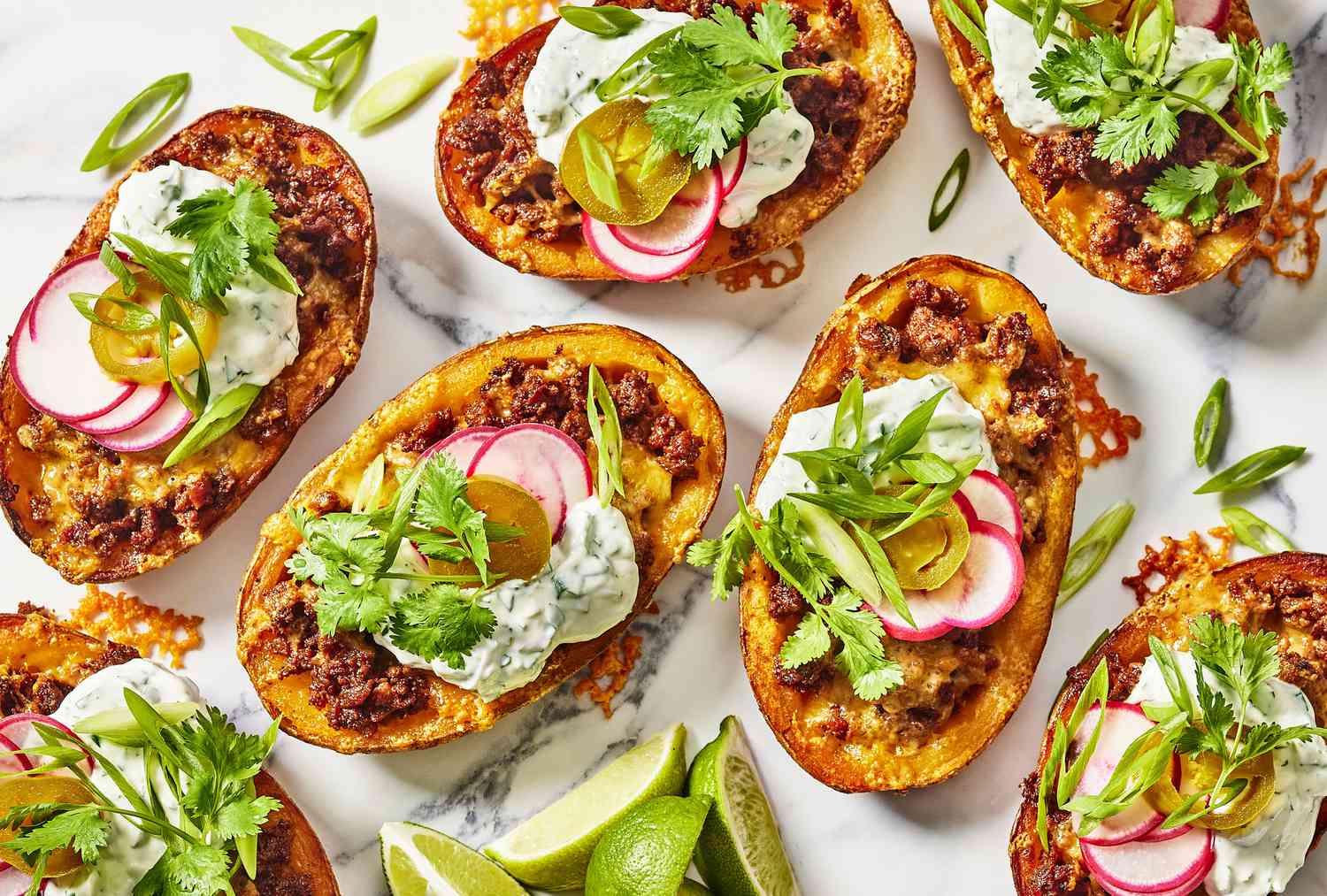 Crispy Loaded Potato Skins