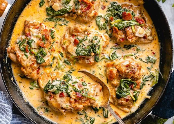 Creamy Garlic Butter Chicken Recipe