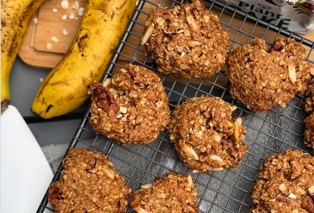 Banana Oatmeal Cookies